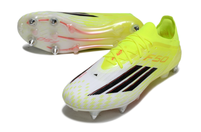 Adidas F50 Elite SG Soft Ground Soccer Cleats - Yellow/Neon Glow/Citrus Burst