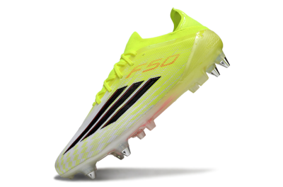 Adidas F50 Elite SG Soft Ground Soccer Cleats - Yellow/Neon Glow/Citrus Burst