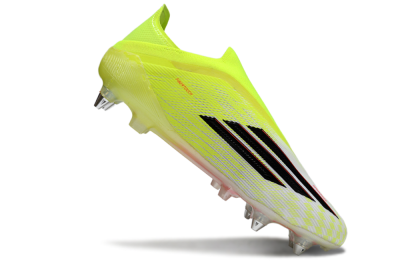 Adidas F50 Elite Laceless SG Soft Ground Soccer Cleats - Yellow/Neon Yellow/Black