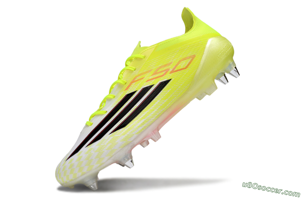 Adidas F50 Elite SG Soft Ground Soccer Cleats - Yellow/Electric Lime/Neon Black 5