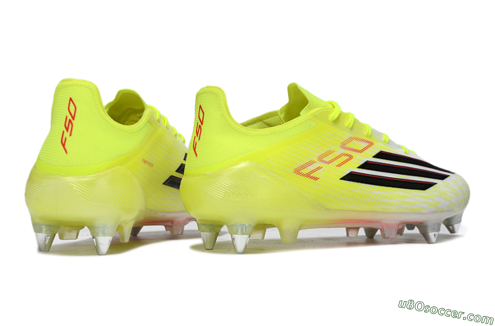 Adidas F50 Elite SG Soft Ground Soccer Cleats - Yellow/Electric Lime/Neon Black 6