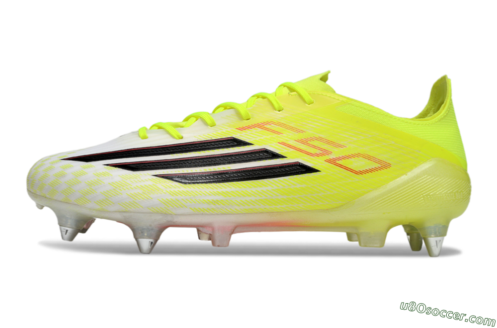 Adidas F50 Elite SG Soft Ground Soccer Cleats - Yellow/Electric Lime/Neon Black 2