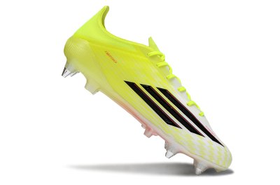 Adidas F50 Elite SG Soft Ground Soccer Cleats - Yellow/Electric Lime/Neon Black