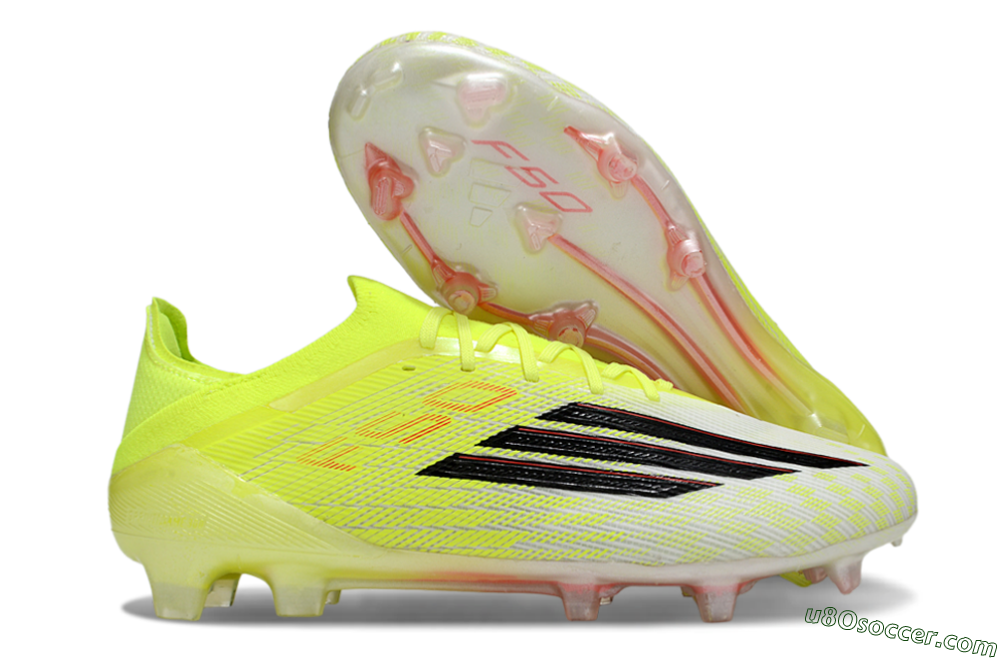 Adidas F50 Elite FG Firm Ground Soccer Cleats - Yellow/Neon Green/Black 1
