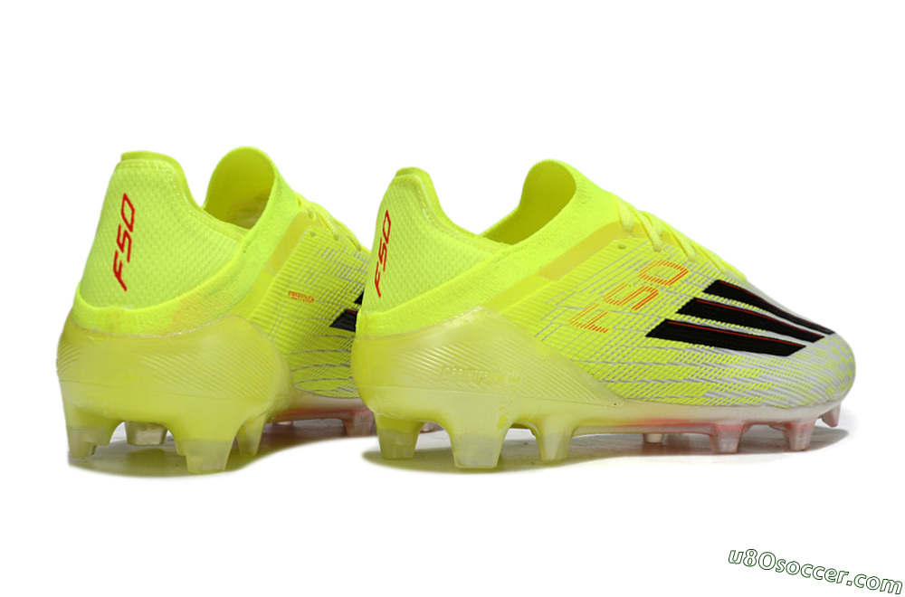 Adidas F50 Elite FG Firm Ground Soccer Cleats - Yellow/Neon Green/Black 6