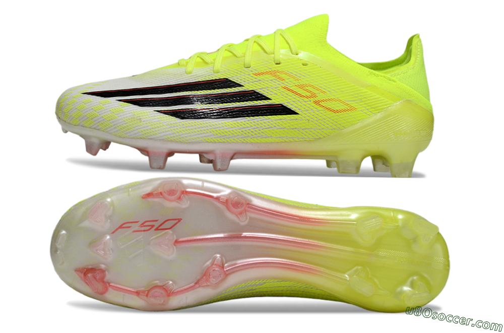 Adidas F50 Elite FG Firm Ground Soccer Cleats - Yellow/Neon Green/Black 0