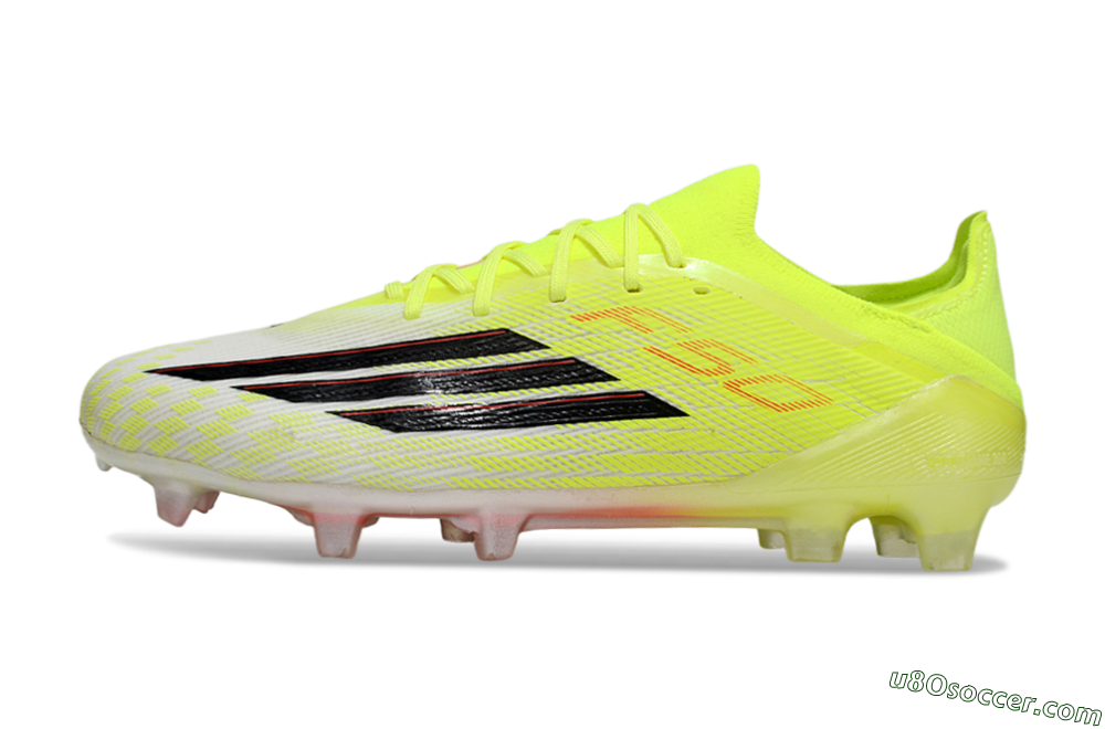 Adidas F50 Elite FG Firm Ground Soccer Cleats - Yellow/Neon Green/Black 2