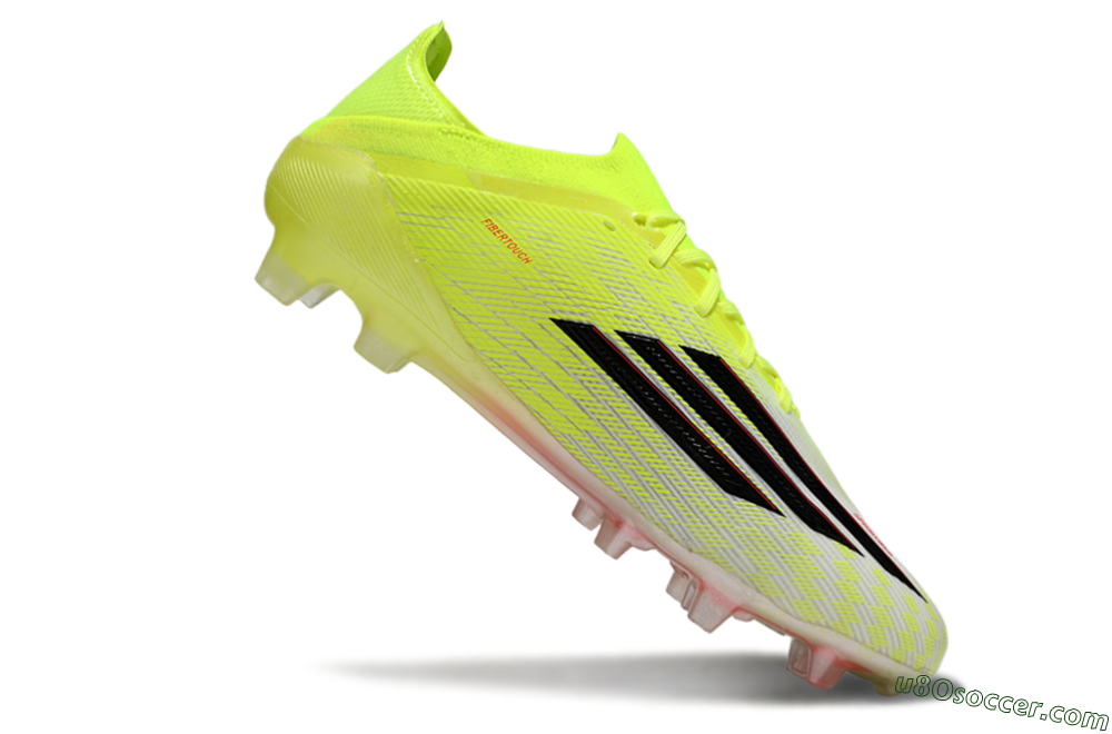 Adidas F50 Elite FG Firm Ground Soccer Cleats - Yellow/Neon Green/Black 4