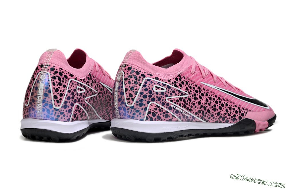 Nike Air Zoom Mercurial Vapor 16 Elite TF Artificial Turf Soccer Shoes - Pink/Fuchsia Burst/Black Night 6