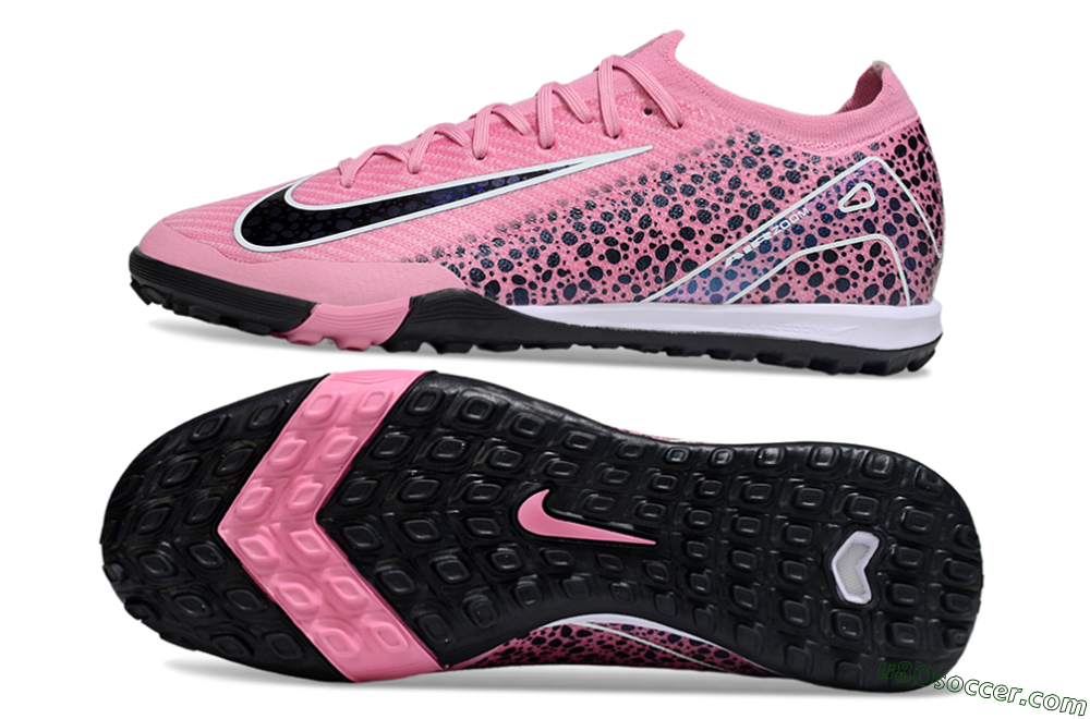 Nike Air Zoom Mercurial Vapor 16 Elite TF Artificial Turf Soccer Shoes - Pink/Fuchsia Burst/Black Night 0