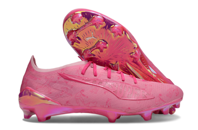 Puma Ultra Ultimate FG Firm Ground Soccer Cleats - Pink/Vibrant Pink/Reflective Pink