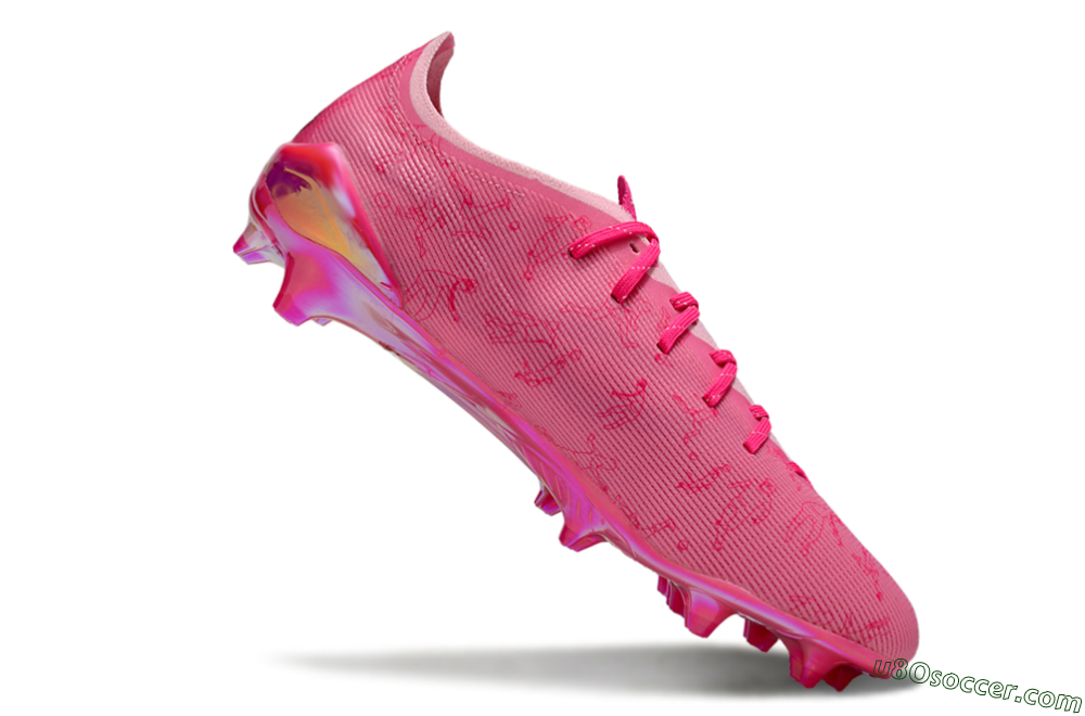 Puma Ultra Ultimate FG Firm Ground Soccer Cleats - Pink/Vibrant Pink/Reflective Pink 4