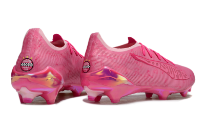 Puma Ultra Ultimate FG Firm Ground Soccer Cleats - Pink/Vibrant Pink/Reflective Pink