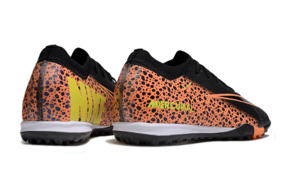 Nike Air Zoom Mercurial Vapor 16 Elite TF Artificial Turf Soccer Shoes - Black/Vibrant Orange/Neon Green