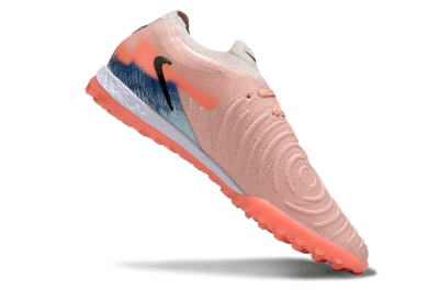 Nike Phantom GX 2 Elite TF Artificial Turf Soccer Shoes - Pink/Coral Glow/Sky Blue