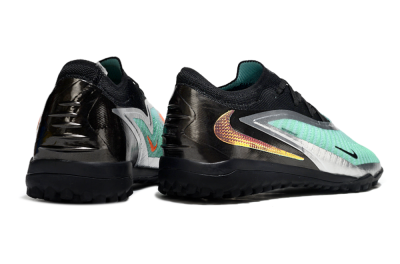 Nike Phantom 6 Low Elite TF Artificial Turf Soccer Shoes - Mint/Silver/Black