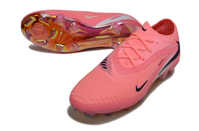 Nike Phantom 6 Low Elite FG Firm Ground Soccer Cleats - Pink/Neon Pink/Black