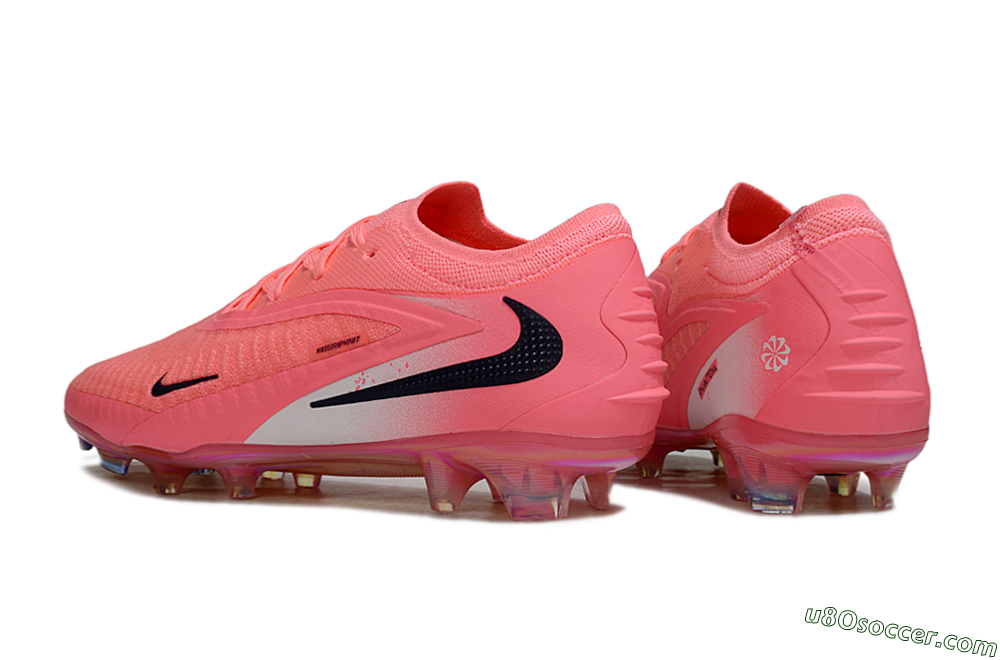 Nike Phantom 6 Low Elite FG Firm Ground Soccer Cleats - Pink/Neon Pink/Black 6