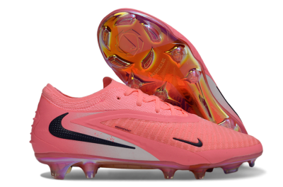 Nike Phantom 6 Low Elite FG Firm Ground Soccer Cleats - Pink/Neon Pink/Black