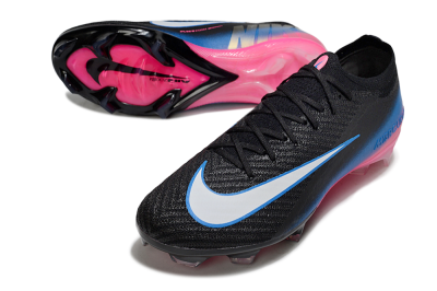 Nike Air Zoom Mercurial Vapor 16 Elite FG Firm Ground Soccer Cleats - Black/Electric Blue/Pink Blast