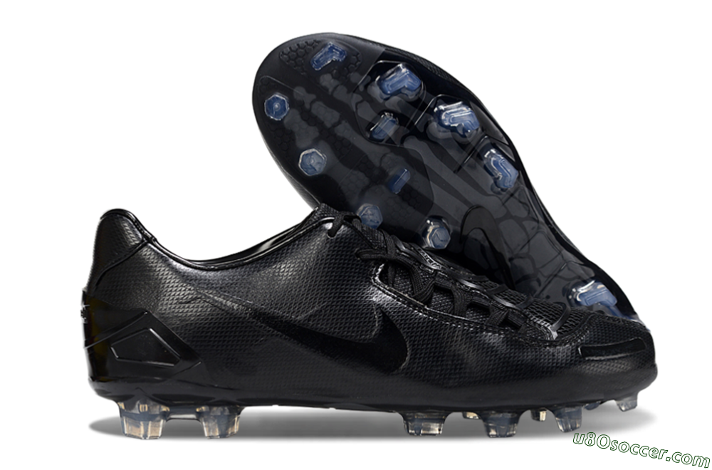 Nike Total 90 III FG Firm Ground Soccer Cleats - Black/Shadow Black/Crystal Clear 1