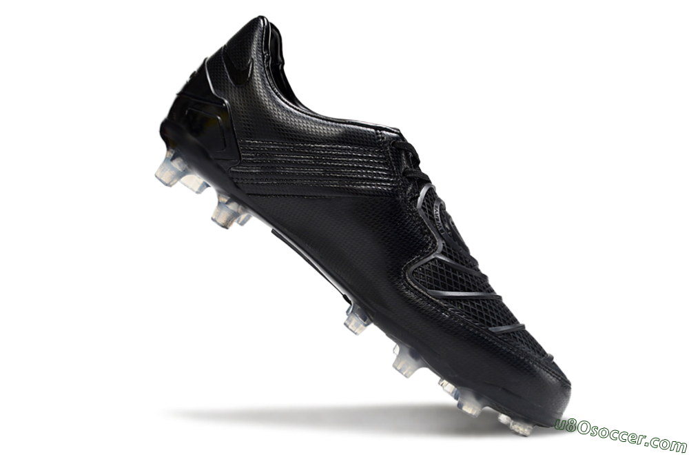 Nike Total 90 III FG Firm Ground Soccer Cleats - Black/Shadow Black/Crystal Clear 4