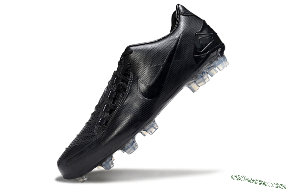 Nike Total 90 III FG Firm Ground Soccer Cleats - Black/Shadow Black/Crystal Clear 5