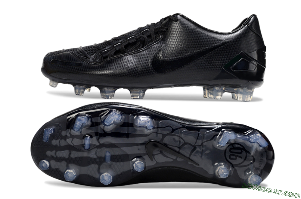 Nike Total 90 III FG Firm Ground Soccer Cleats - Black/Shadow Black/Crystal Clear 0