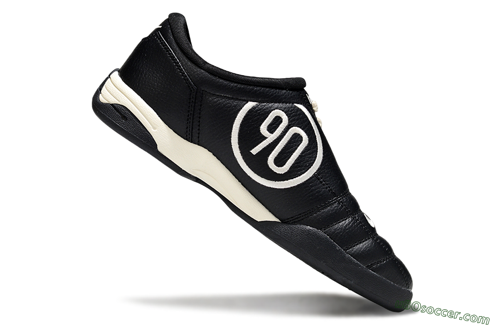 Nike Total 90 III IC Indoor & Futsal Soccer Shoes - Black/Cream/Black 4