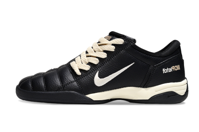 Nike Total 90 III IC Indoor & Futsal Soccer Shoes - Black/Cream/Black