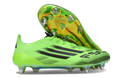 Adidas F50 Elite SG Soft Ground Soccer Cleats - Green/Neon Green/Black
