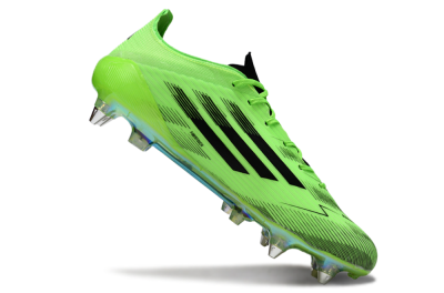 Adidas F50 Elite SG Soft Ground Soccer Cleats - Green/Neon Green/Black