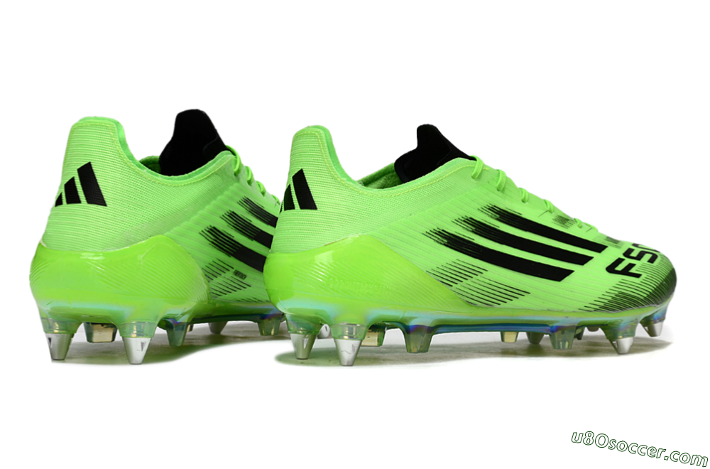 Adidas F50 Elite SG Soft Ground Soccer Cleats - Green/Neon Green/Black 6