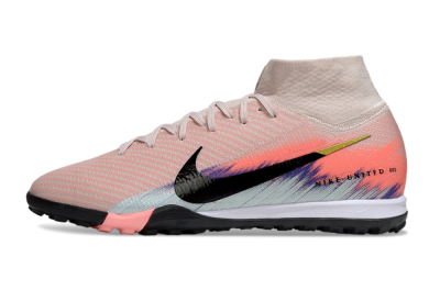Nike Air Zoom Mercurial Superfly 10 Elite TF Artificial Turf Soccer Shoes - Pink/Coral Dawn/Black Shadow