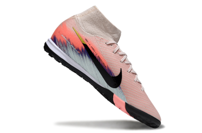 Nike Air Zoom Mercurial Superfly 10 Elite TF Artificial Turf Soccer Shoes - Pink/Coral Dawn/Black Shadow