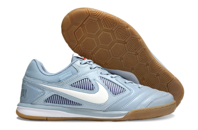 Supreme x Nike SB Gato IC Indoor & Futsal Soccer Shoes - Blue/Sky Blue/Sand