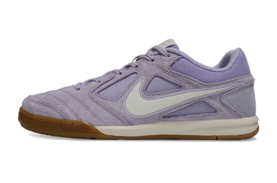 Supreme x Nike SB Gato IC Indoor & Futsal Soccer Shoes - Purple/Lavender Mist/Soft Taupe