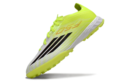 Adidas F50 Pro TF Artificial Turf Soccer Shoes - Yellow/Vibrant Neon/White