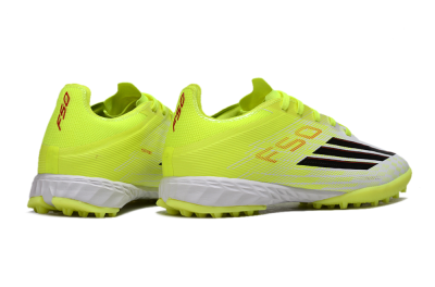 Adidas F50 Pro TF Artificial Turf Soccer Shoes - Yellow/Vibrant Neon/White