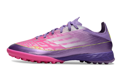 Adidas F50 Pro TF Artificial Turf Soccer Shoes - Purple/Vibrant Pink/Lavender Bliss