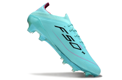 Adidas F50+ Elite Lightstrike Pro FG Firm Ground Soccer Cleats - Aqua/Coral Pink/Cool Teal