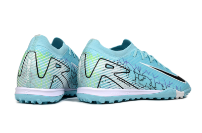 Nike Air Zoom Mercurial Vapor 16 Elite TF Artificial Turf Soccer Shoes - Blue/Aqua Splash/Jet Black