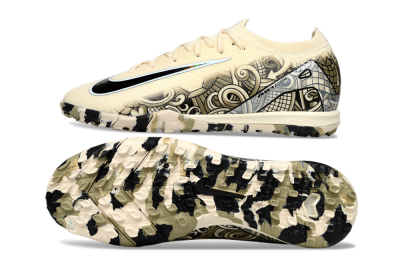 Nike Air Zoom Mercurial Vapor 16 Elite TF Artificial Turf Soccer Shoes - Beige/Sand Dune/Black Wave