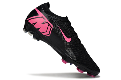 Nike Air Zoom Mercurial Vapor 16 Elite FG Firm Ground Soccer Cleats - Black/Vibrant Pink/Deep Blue