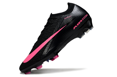 Nike Air Zoom Mercurial Vapor 16 Elite FG Firm Ground Soccer Cleats - Black/Vibrant Pink/Deep Blue
