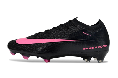 Nike Air Zoom Mercurial Vapor 16 Elite FG Firm Ground Soccer Cleats - Black/Vibrant Pink/Deep Blue