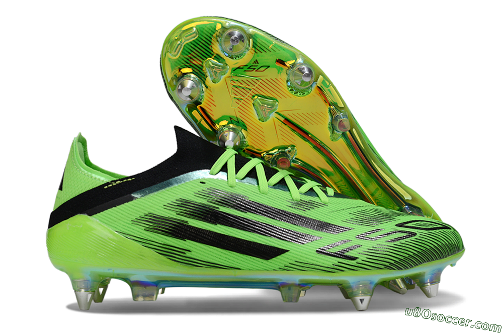 Adidas F50 Elite SG Soft Ground Soccer Cleats - Green/Vibrant Green/Electric Green 1