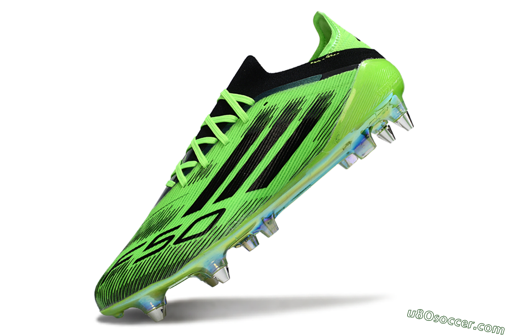 Adidas F50 Elite SG Soft Ground Soccer Cleats - Green/Vibrant Green/Electric Green 5