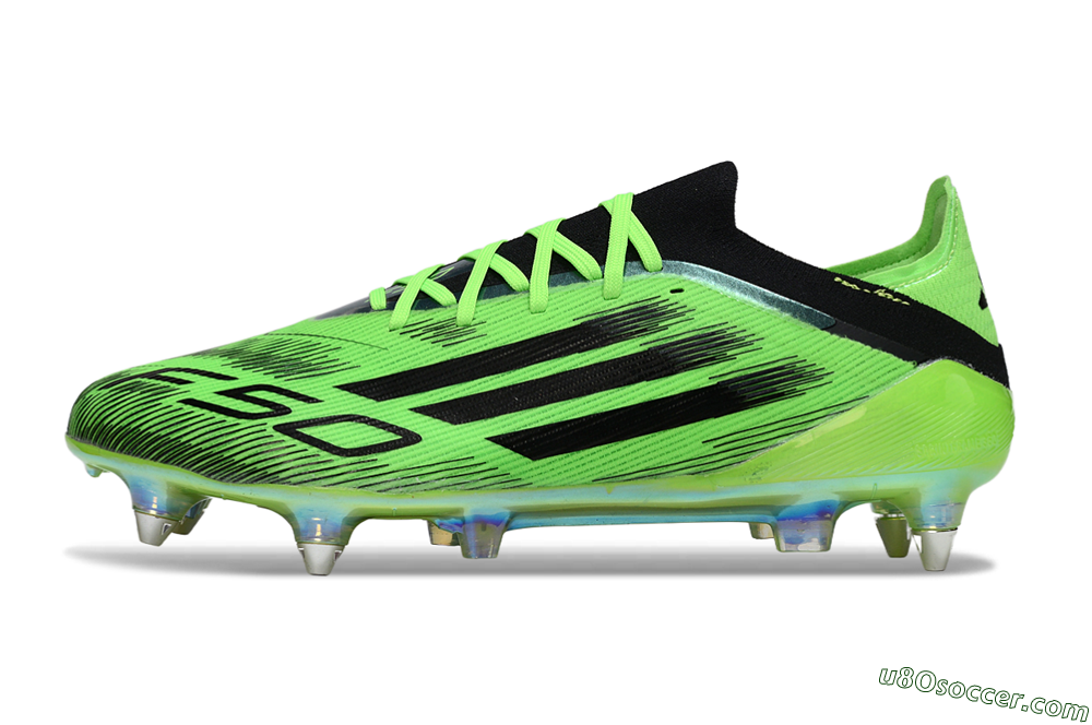 Adidas F50 Elite SG Soft Ground Soccer Cleats - Green/Vibrant Green/Electric Green 2