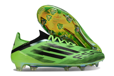 Adidas F50 Elite FG Firm Ground Soccer Cleats - Green/Neon Green/Black